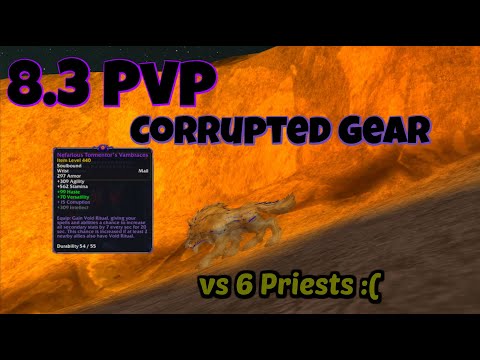 8.3 Battleground with Corrupted Gear | Enhance Shaman PvP