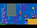 Super Mario Underwater Custom Level