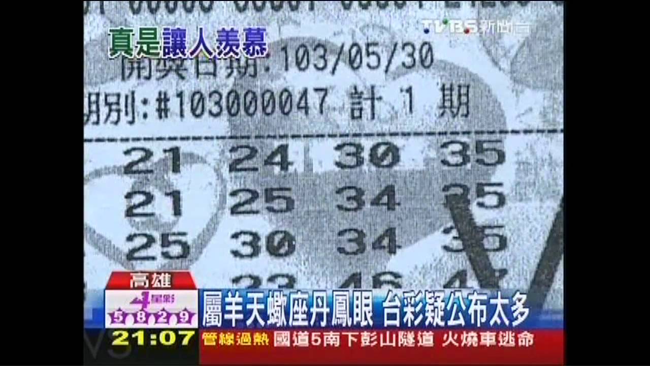 屬羊天蠍座丹鳳眼 台彩疑公布太多