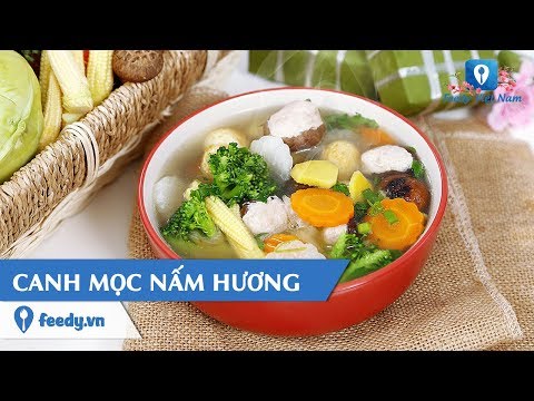 Canh nấm hương