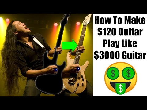 Make a Beginner Guitar Play Like a Pro Guitar
