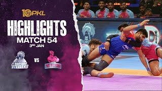 Download lagu Match Highlights: Haryana Steelers vs Jaipur Pink Panthers | January 3 | PKL Season 10 mp3