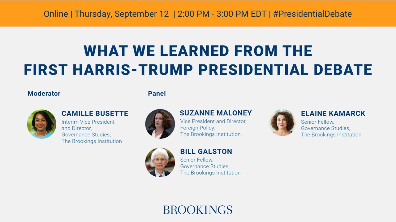 What we learned from the first Harris-Trump presidential debate