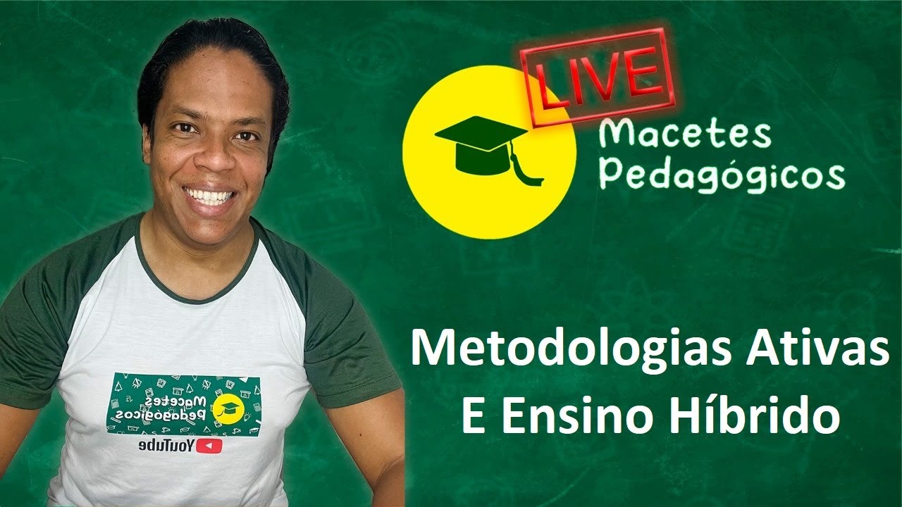 Metodologias Ativas e Ensino Híbrido - Preparatório Concursos -  Macetes Pedagógicos - Live 079