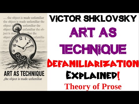 Viktor Shklovsky: The Father of Defamiliarization | Vibepedia