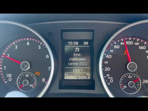 GOLF 6 ESC ERROR
