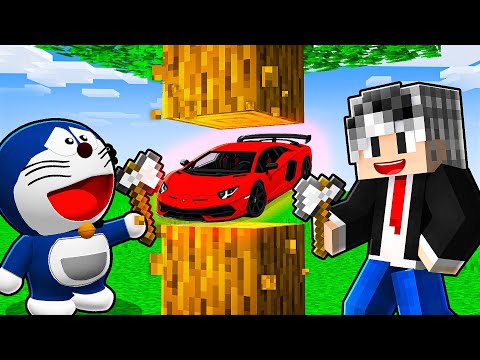 GÜROL VE TOMBİŞ HER BLOKTAN ARABA ÇIKARTIYOR - Minecraft