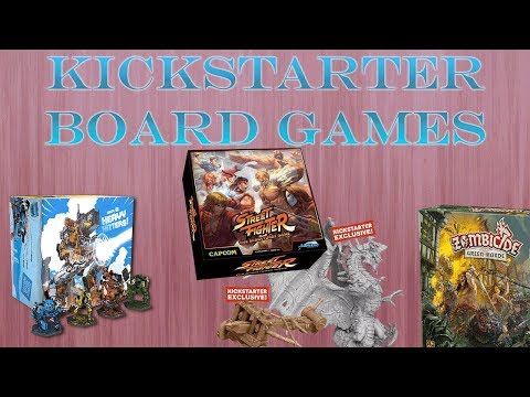 Kickstarter Board Games  - April 2018