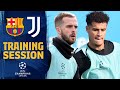COUTINHO, PJANIC, MESSI... CHAMPIONS LEAGUE TRAINING!