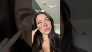 #HowTo: fix your puffy, red crying face  😢  #makeuptutorial #skincaretutorial