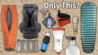 I Tried Backpacking With Only Cottage Gear…
