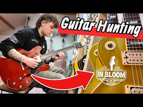 Guitar Hunting at In Bloom Guitars!! | Vlog