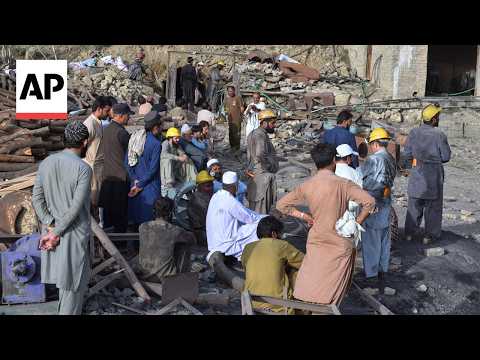 Video Thumbnail: Miners killed and trapped in coal mine blast in southwest Pakistan