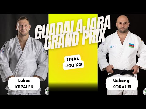 Lukas KRPALEK VS Ushangi KOKAURI Guadalajara Grand Prix 2025 GOLD medal contest +100 kg