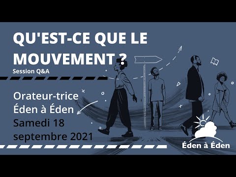 ÉàÉ Septembre 2021. 1. MES - Qu'est-ce que le mouvement ? 18/09/2021