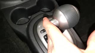 2012 To 2019 Nissan Versa Sedan - Transmission Shift Lock Release Guide - Move From Park To Neutral