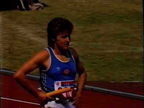 Women's 4x100m Relay Final - Seoul Olympics - 1988
