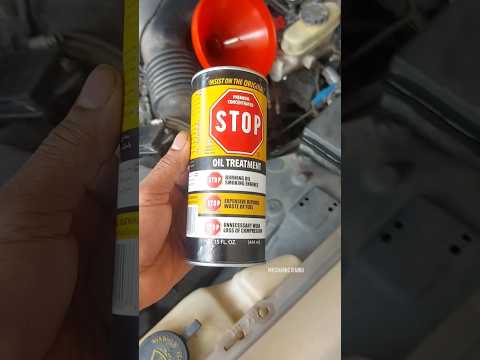 Stop Burning Oil and Smoking Engine #shorts #reels #mechanic #oil #engine  #howto #car #repair