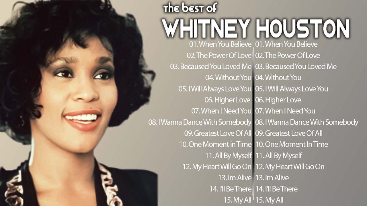 Whitney Houston Greatest Hits 2024 🎼 Best Songs Of Whitney Houston 🎼 Whitney Houston Full Album🎼
