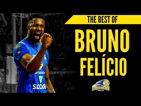 PLAYERS ON VOLLEYBALL  - The best of Bruno Felício (Middle Blocker/Central) 2018/2019