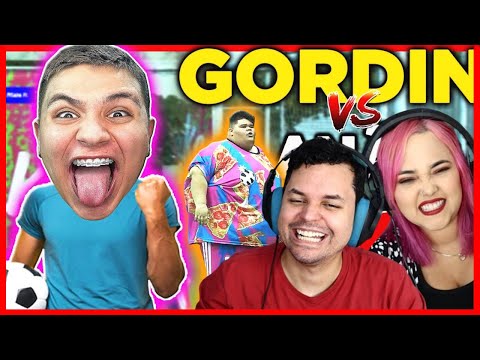 FUTEBOL DO PAULO 😂 ANÕES vs GORDINHOS (Paulinho o LOKO) ‹ REACT ›