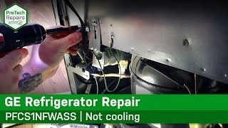 General Electric, Hotpoint Refrigerator - Not Cooling or Making Ice - Diagnostic & Repair