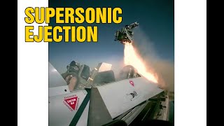 Supersonic Ejection Tests From a Mach 8 Rocket Sled