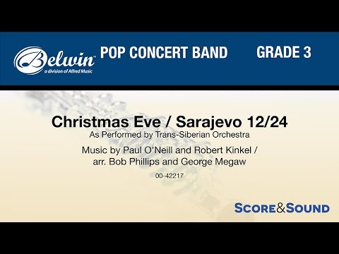 Christmas Eve/Sarajevo 12/24, arr. Bob Phillips and George Megaw - Score & Sound