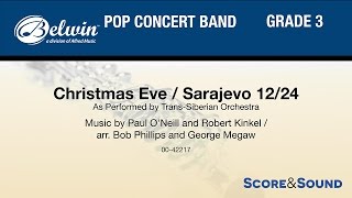 Christmas Eve/Sarajevo 12/24, arr. Bob Phillips and George Megaw - Score &amp; Sound
