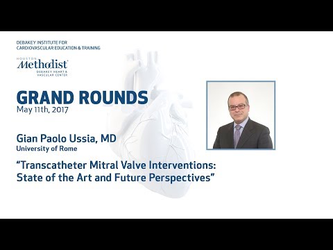 Transcatheter Mitral Valve Interventions (GIAN PAOLO USSIA, MD) May 11, 2017