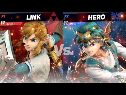 Hyperbolic Smash Ultimate Battles: RoysRevengeFGC (Hero) vs GameGX (Link)