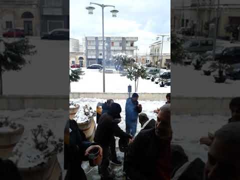 GRAZIE al nostro amico TERRON FABIO. Nevicata del 04/01/2019 a Martignano sity.