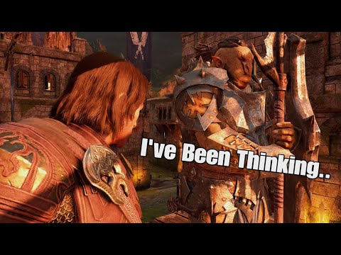 Captain Tells Talion His Brilliant Idea - Shadow Of War