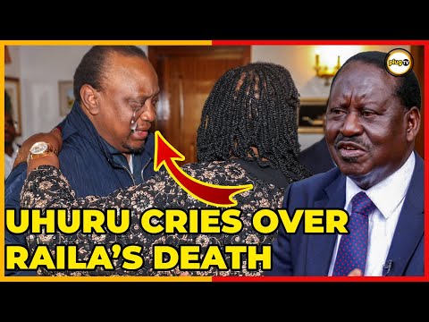 Raila Odinga: Uhuru CRIES While Consoling Ida After Traged|Plug Tv Kenya