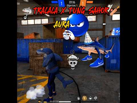 Tung Tung🦈 vs Trallala🏏 #foryou #freefire #f