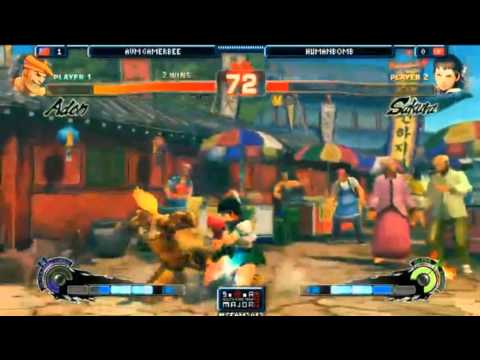 South East Asia Major 2013 Super Street Fighter 4：Arcade Edition Gamerbee vs Humanbomb p1