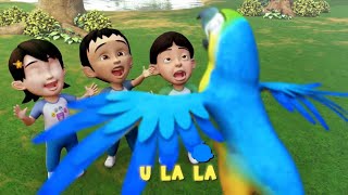 Download lagu Lagu burung kakak tua upin & ipin, bernyanyi burung kakak tua upin dan ipin mp3