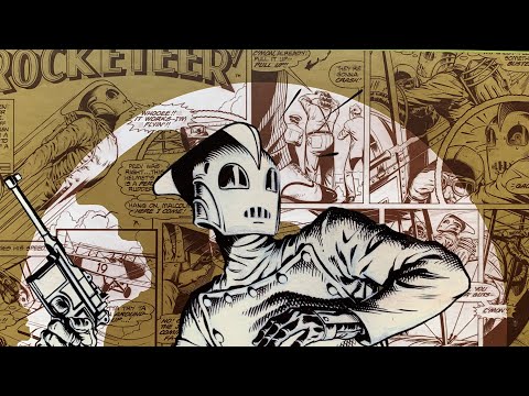 Dave Stevens' The Rocketeer Artist's Edition (Flick Through / ASMR)