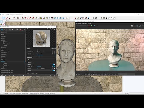 Videocorso VRAY Sketchup - 12 - Materiali e Texture, Diffuso, Rilievo e Speculare, Ruvidità, PBR