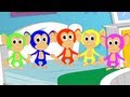 Five Little Monkey Nursery Rhyme | Kids Songs ...