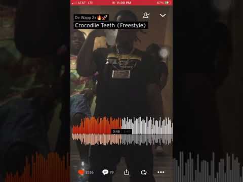 Crocodile teeth ft deh wapp 2x