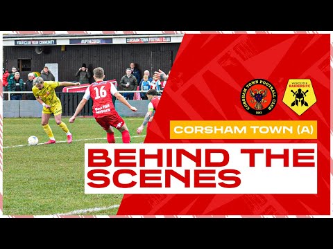 BEHIND THE SCENES | Corsham Town FC 1-0 Worcester Raiders | Saturday 18th February 2023