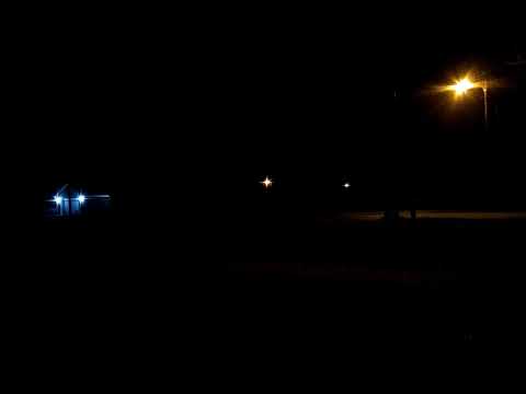 sleet thunder storm in Lonoke, Arkansas. 2:27am