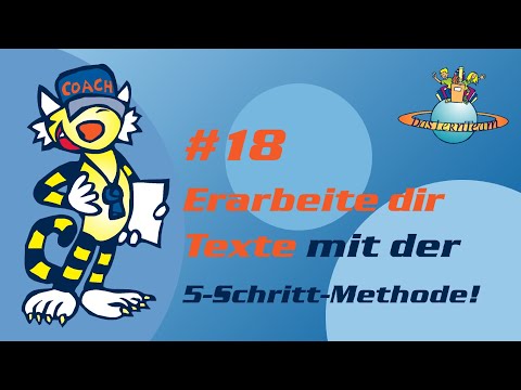 Gern-Lern-Tipp #18: Erarbeite dir Texte mit der 5-Schritt-Methode!