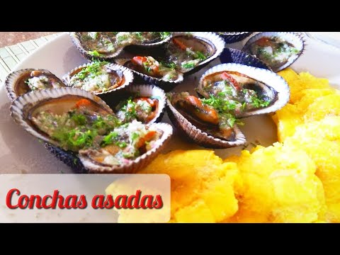 Conchas asadas