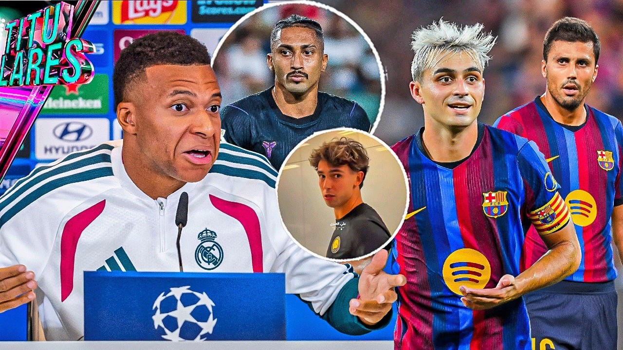 Mbappe: “Meto más goles que Raphinha” | ¿Funciona la dupla Pedri-Rodri? | Felix ‘amenaza’ liga árabe