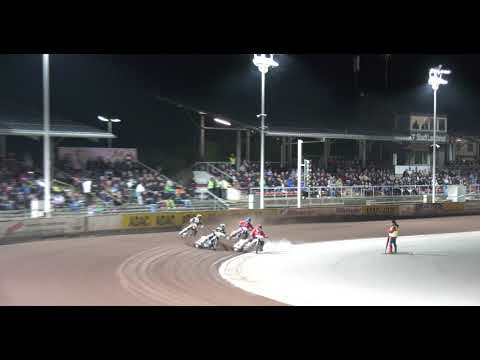 2018 09 28 Speedway DM Finale I AC Landshut Devils MSC Wittstock Wölfe Lauf 4