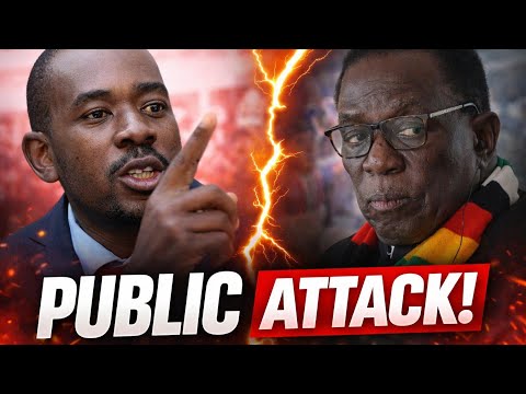 Nelson Chamisa and President Mnangagwa