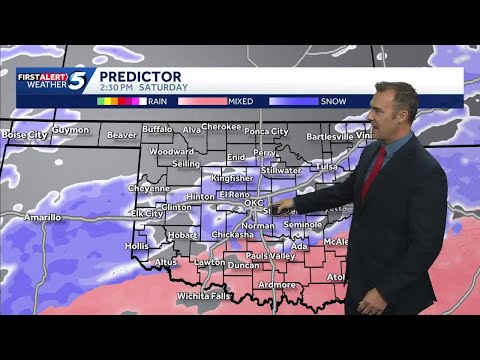 TIMELINE: Snow, ice and sleet still on track to hit Oklahoma with upcoming winter storm