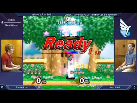 MMOM155 SSBM - Pretty Good (Ice Climbers) vs. John Ward (Marth) - Melee WR3